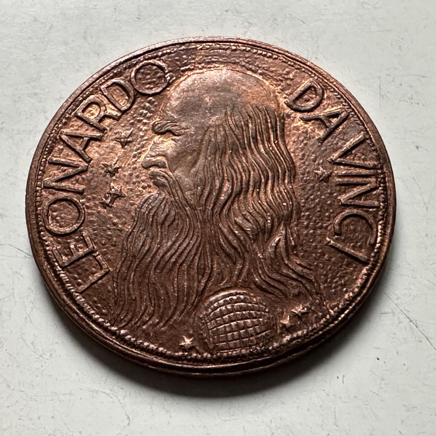 🌹外币初藏🌹🐯2026年第28场   每周二四六晚8️⃣点 接代拍 达·芬奇主题中世纪城堡纪念铜章