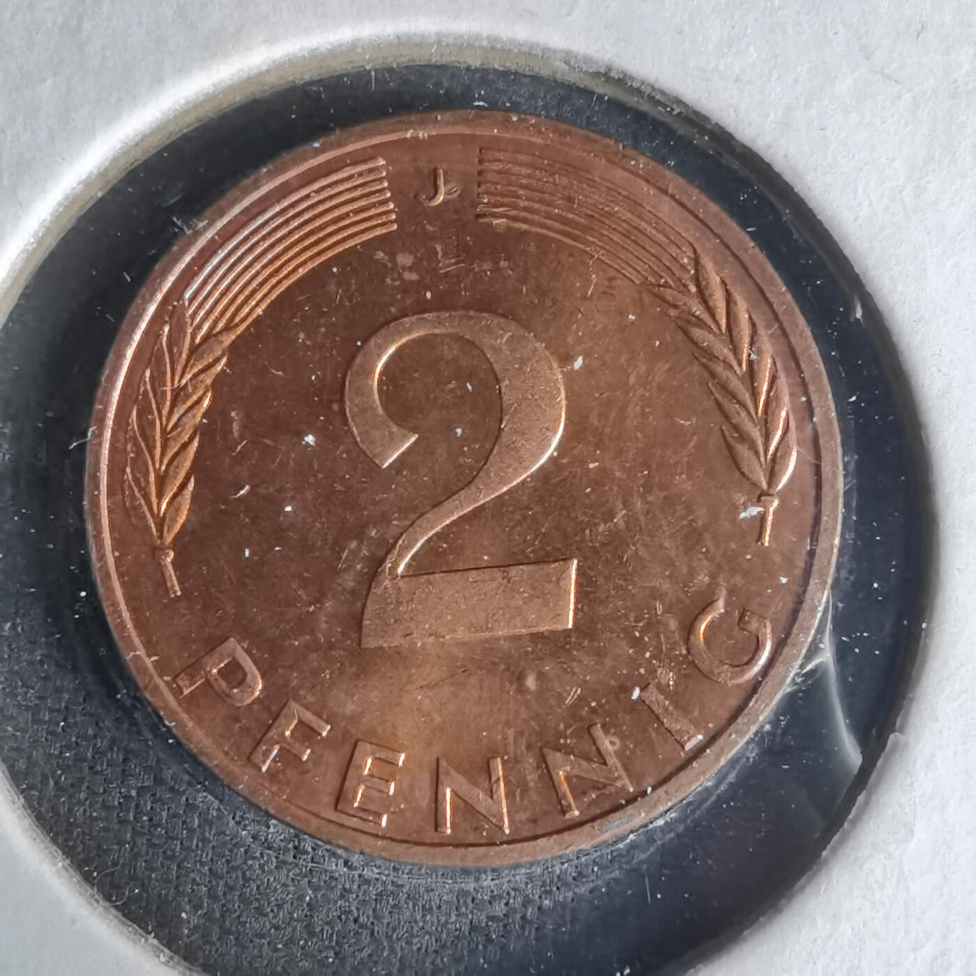 沼泽如烟--第1021场 德国1975年2芬尼