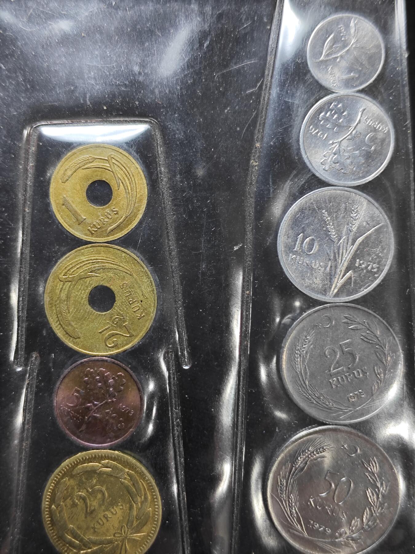 KK钱币收藏小铺   套币专场 2月预留时间 周末发货  土耳其套币 含大小面值各面值