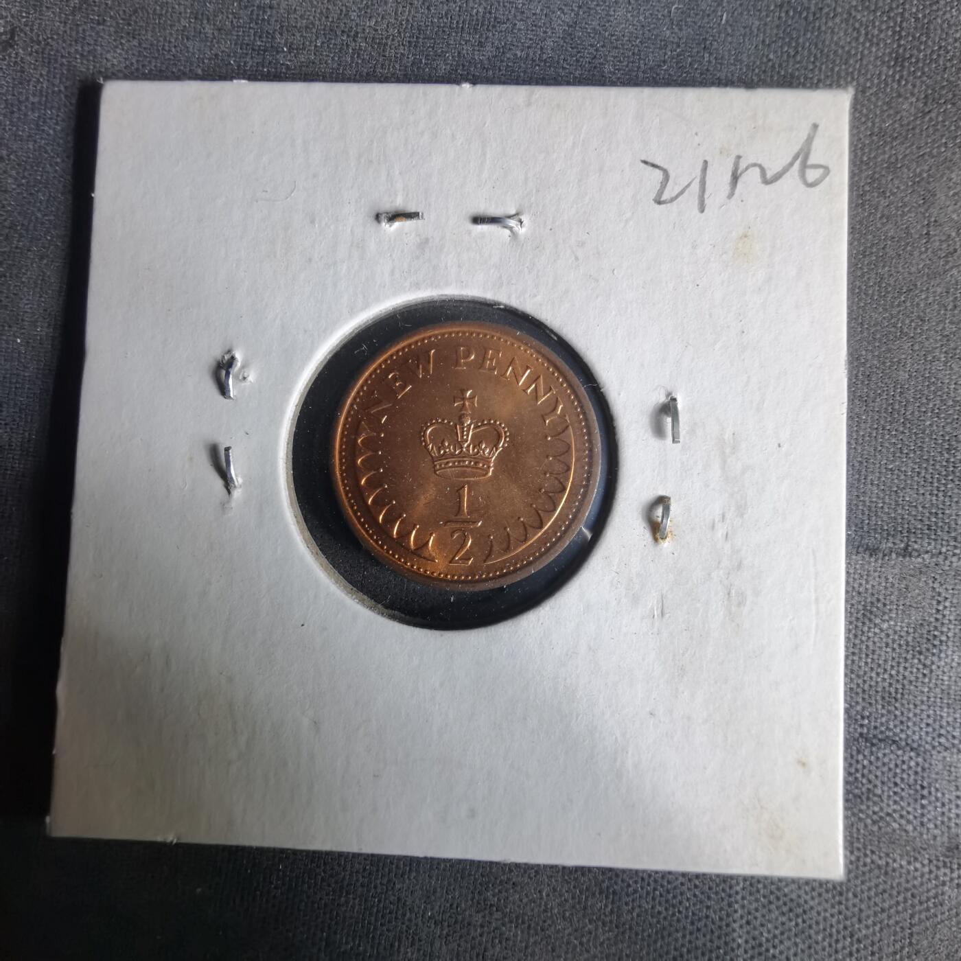 沼泽如烟--第1021场 英国1980年半便士