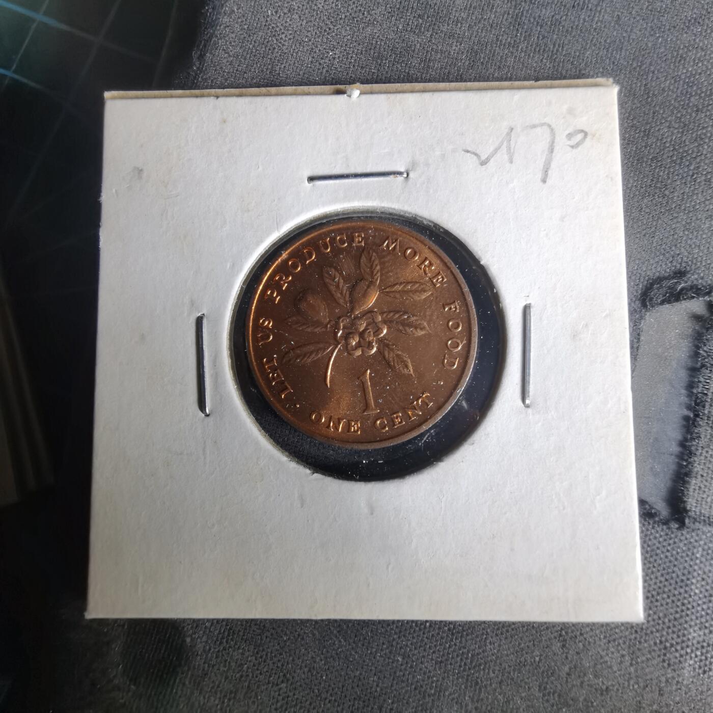 沼泽如烟--第1021场 牙买加1973年一分FAO