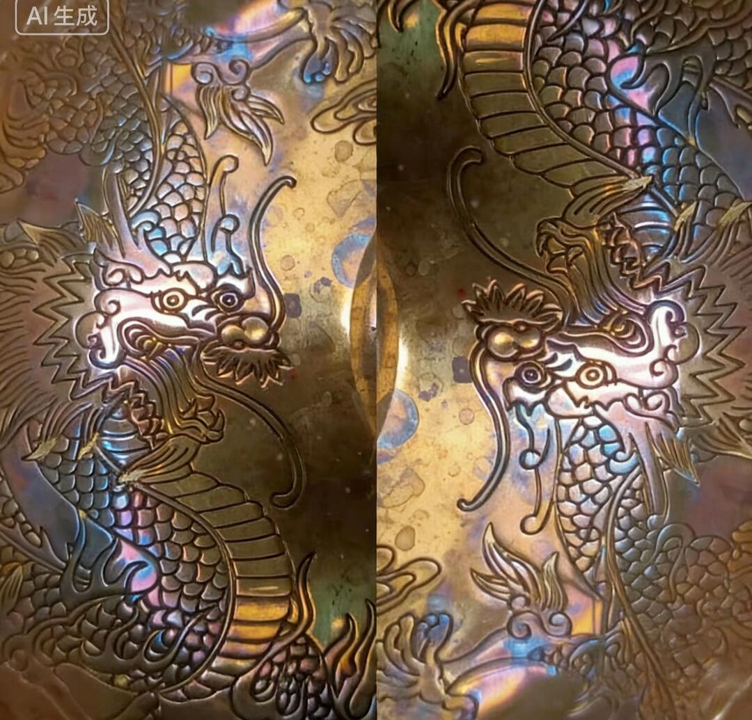 汤婆子 王大隆汤婆子 暖手壶纯铜 早期錾刻工艺暖手宝汤婆子 ，做工精致中华老字号纯手工全品相绝对无任何磕碰五彩斑斓比全新更显漂亮。 灯光下实物在手更显流光溢彩，光芒耀眼。 原始包装原始发票。18ⅹ11ⅹ2斤装水3斤6保温时间24小时[灯泡]