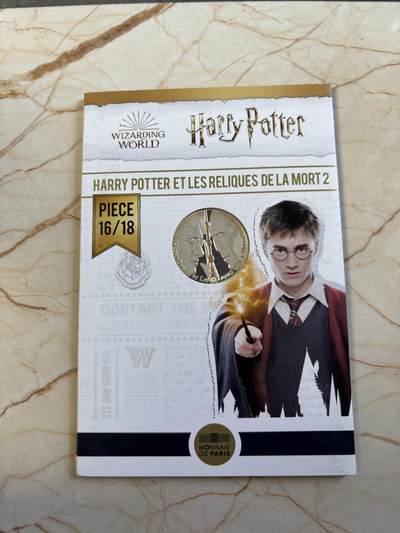 第193期拍卖 - 法国2021年哈利波特系列2组善恶之战彩色纪念银币，333银，17克，发行75000枚