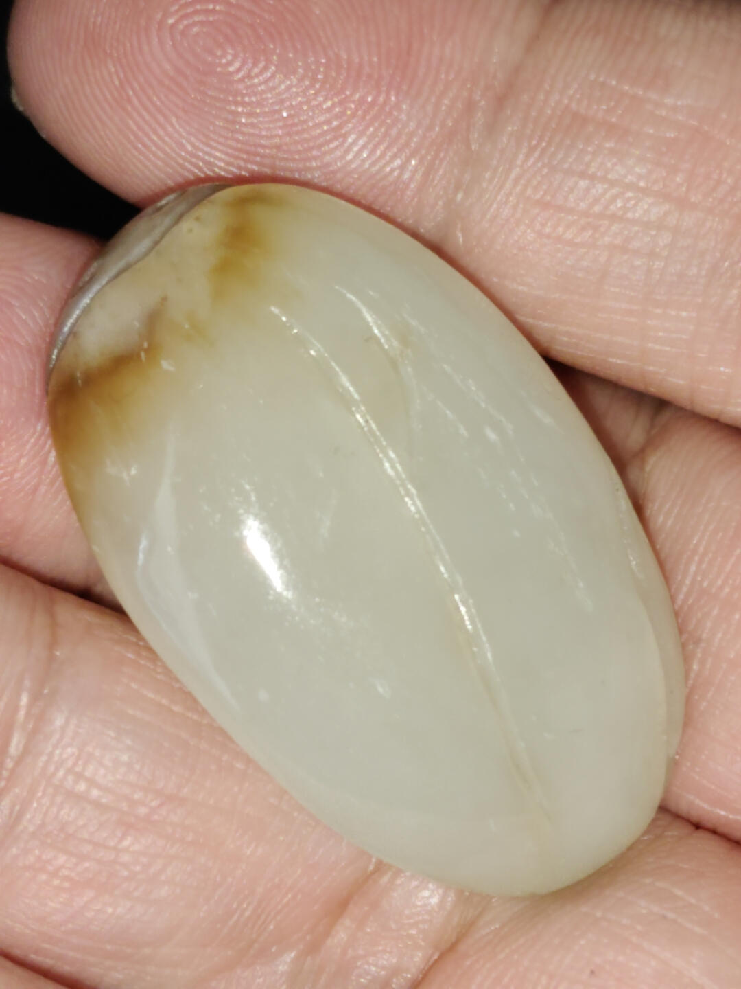 猩哥外币小铺➨【第221场】 新疆和田玉，寿星17克