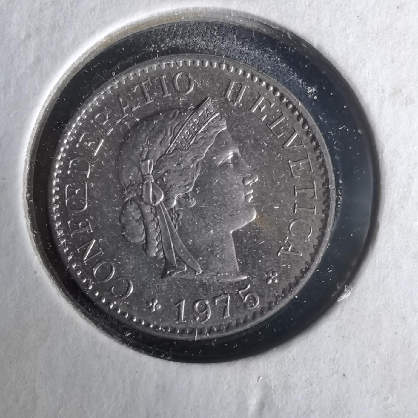 沼泽如烟--第1021场 瑞士1975年五分