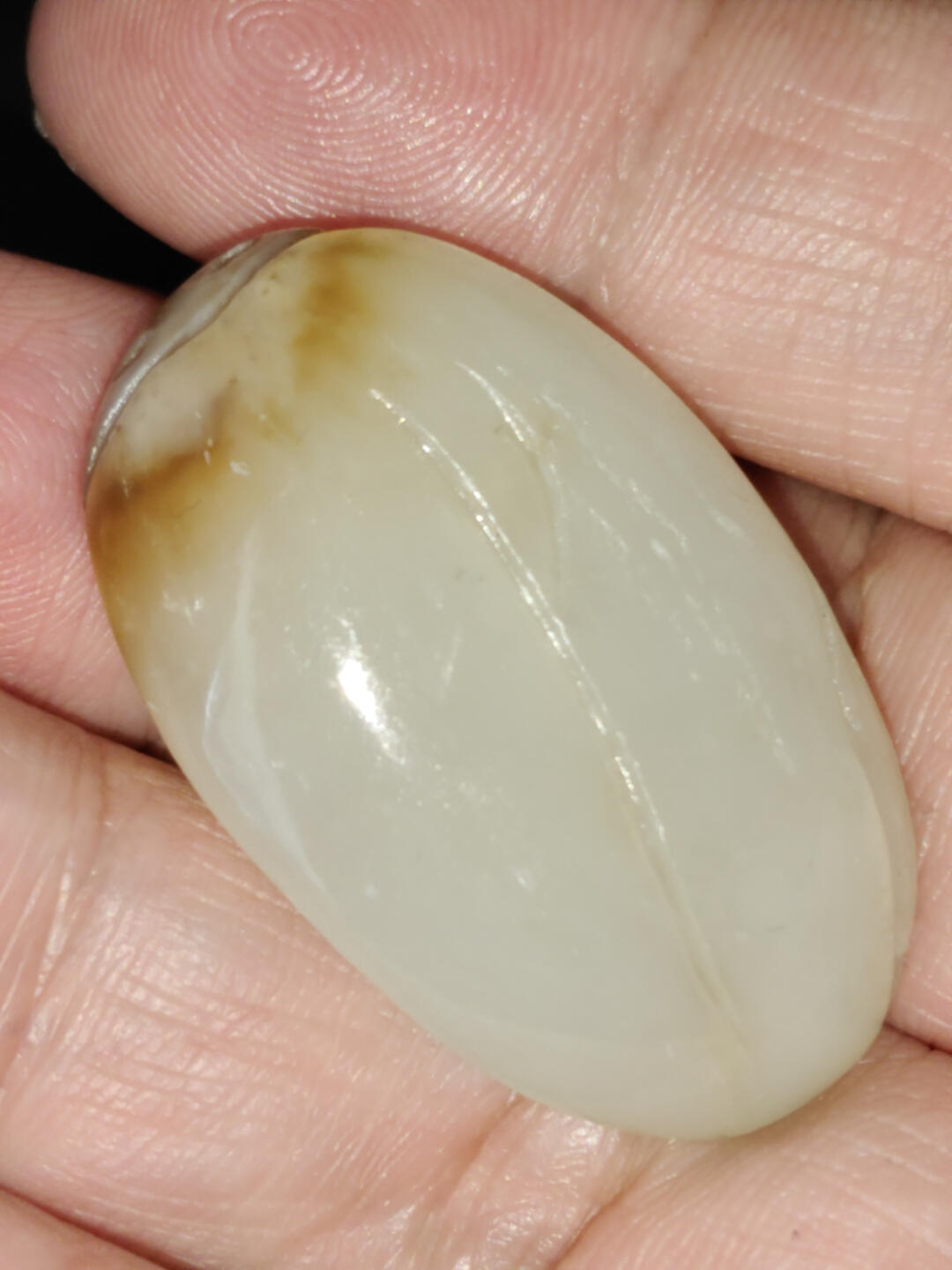 猩哥外币小铺➨【第221场】 新疆和田玉，寿星17克