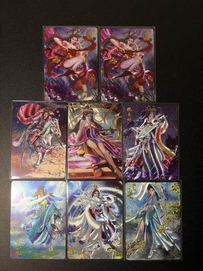 NO.27 好又多金牌大场，每周一站式配齐，方便凑单！（周6晚9点截拍，卖家送拍0抽成！） - 燎原卡牌 胡子怪兽 隋唐演义 粗闪至尊特卡8张全