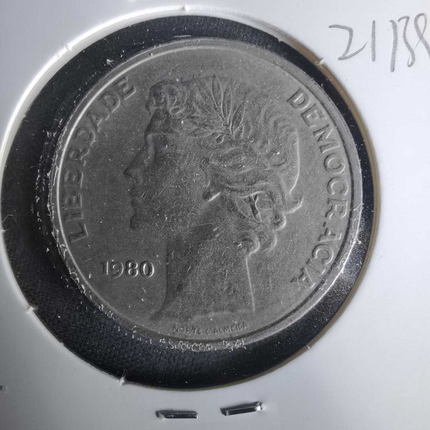 沼泽如烟--第1021场 葡萄牙1980年25埃斯库多