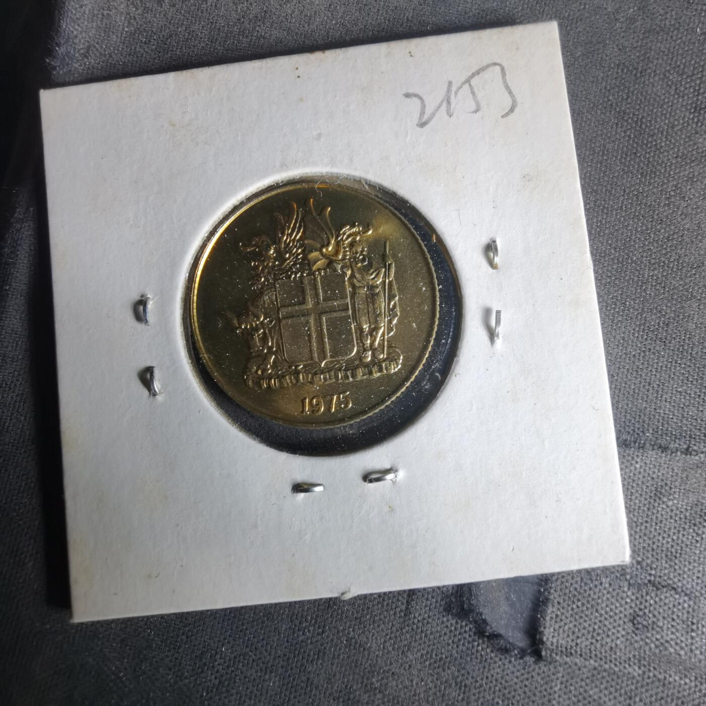 沼泽如烟--第1021场 冰岛1975年1克朗