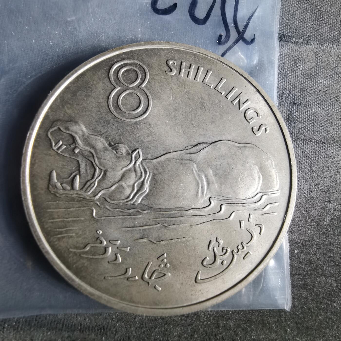 沼泽如烟--第1022场 冈比亚1970年8先令