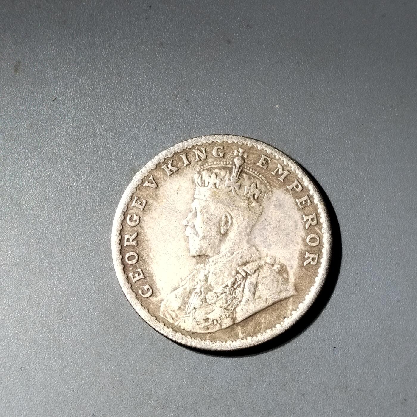 PCAI钱币  15-777 邮票钱币证章小专场 印度银币