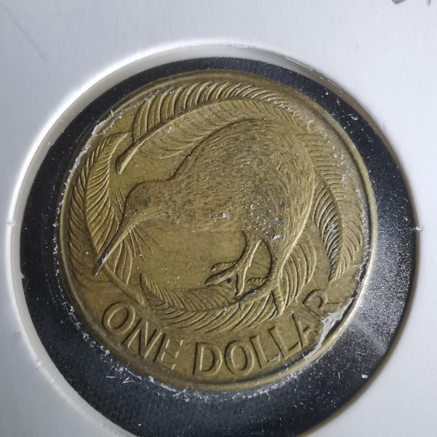 沼泽如烟--第1021场 新西兰1990年一元