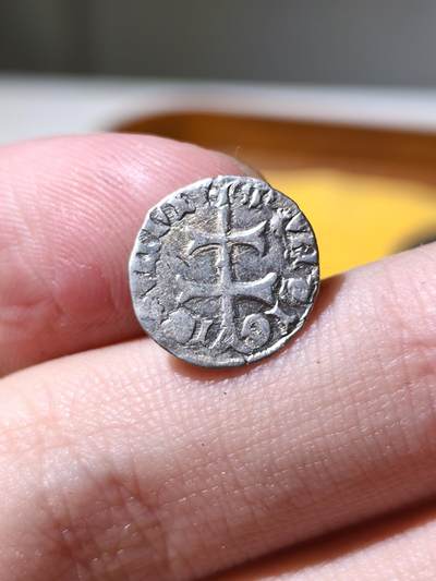 星盘世界钱币拍卖 - 中世纪 - 丝绸之路 - 古典币专场 - 美品！中世纪银币少见品种，匈牙利的西吉斯蒙德，双十字架，打制完美，光度非常好，国内见不到的品相