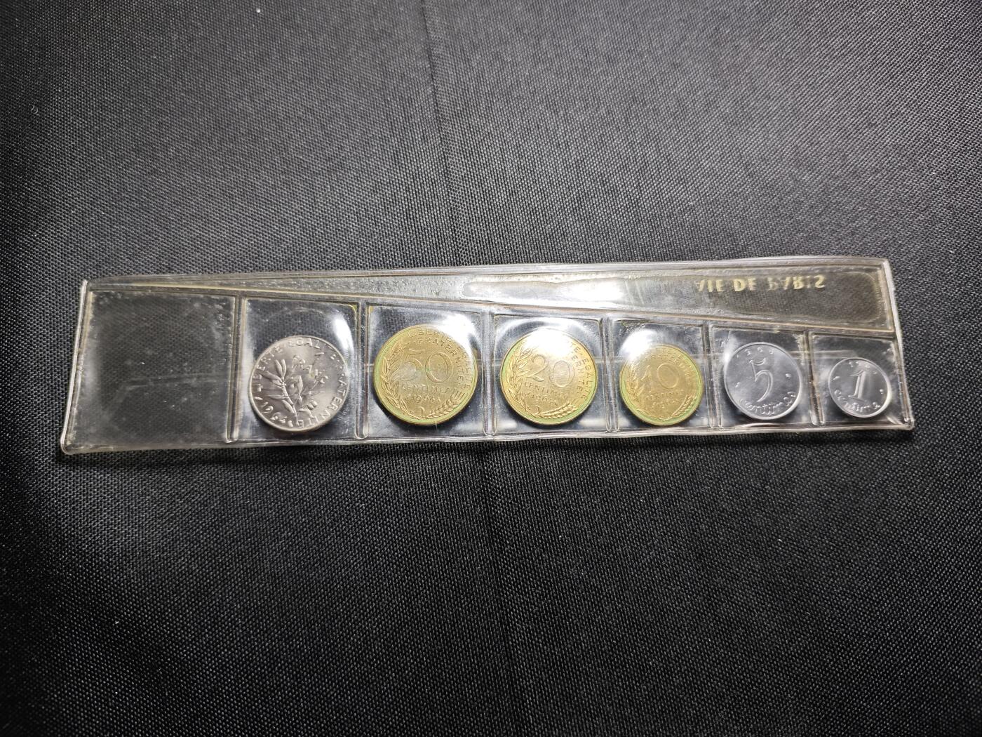 KK钱币收藏小铺   套币专场 2月预留时间 周末发货 法国套币 含少见50生丁 