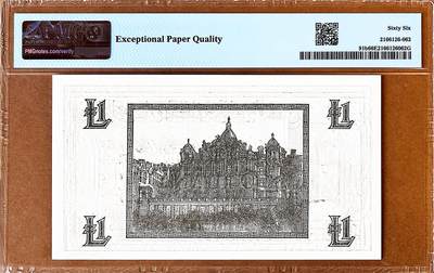 【Blue Auction】✨世界纸币精拍800期盛典——白金之夜🔥🔥🔥 S-【冠军分】苏格兰 早期 1941年1镑 非常少见的品种及品相 PMG66EPQ 