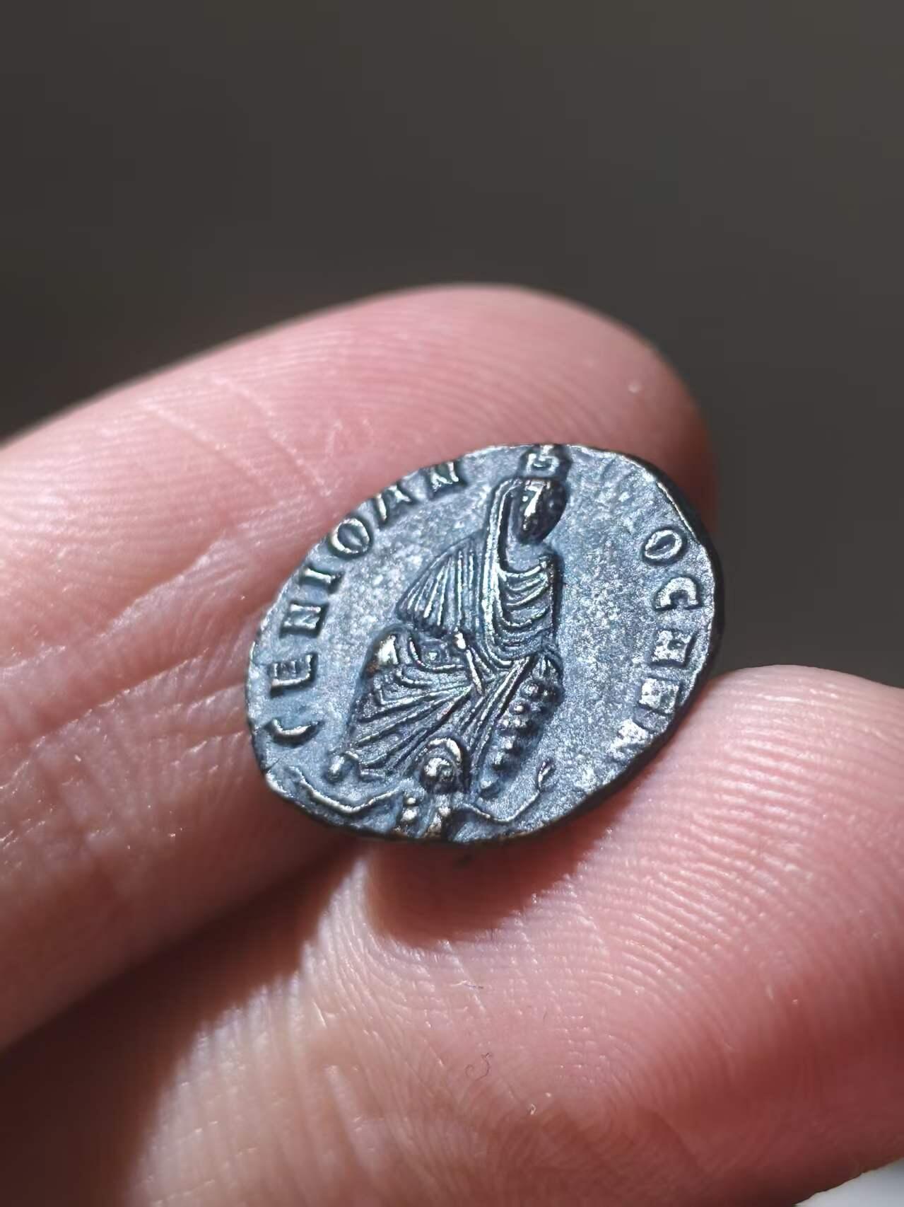 星盘世界钱币拍卖 极美品！古罗马帝国 - 四帝共治时期安条克城市自发行铜币 该类型被认为迫害基督徒 纪念铜币