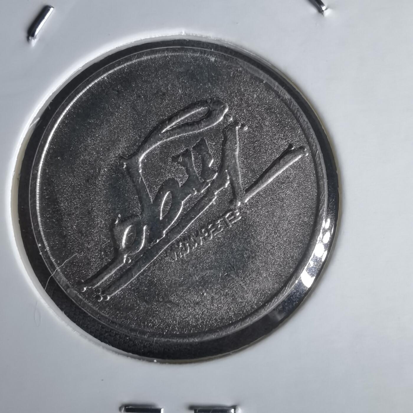 沼泽如烟--第1022场 这是一枚 eBay 纪念代币（非流通货币）   这不是法定货币，而是一枚为纪念 eBay 平台诞生而制作的金属纪念章/代币。