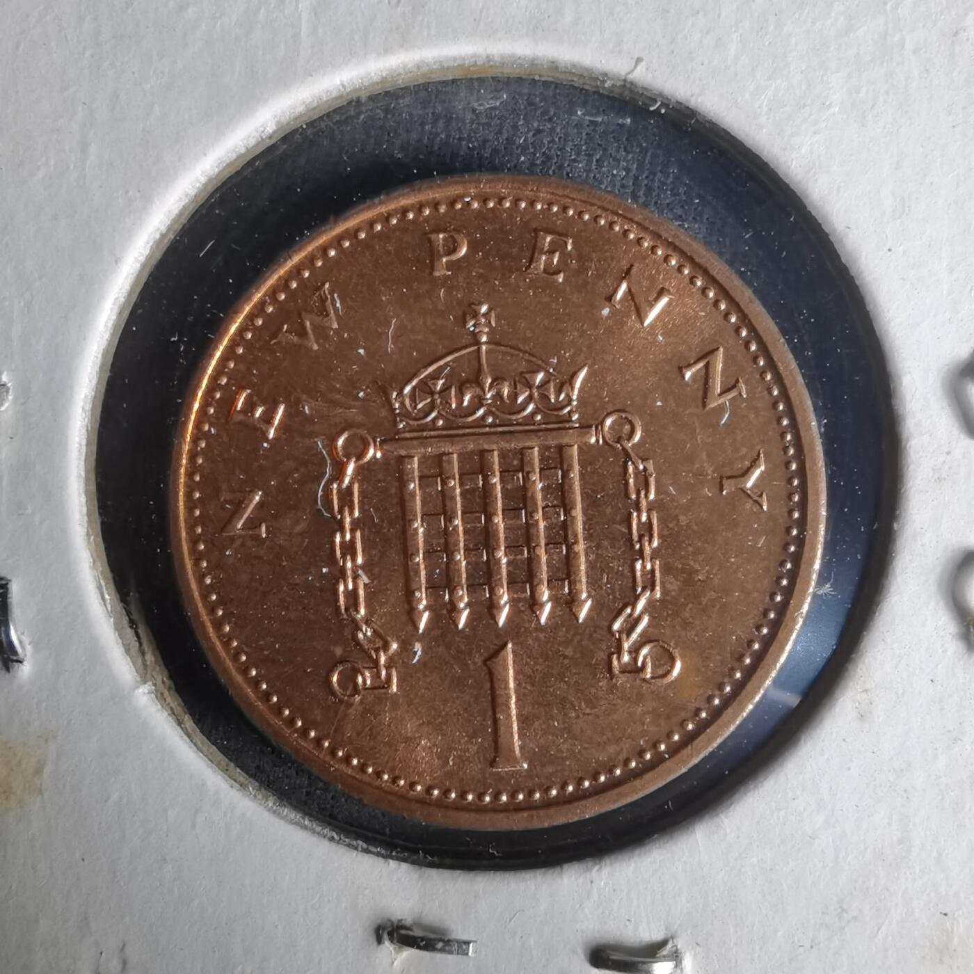 沼泽如烟--第1021场 英国1971年1便士