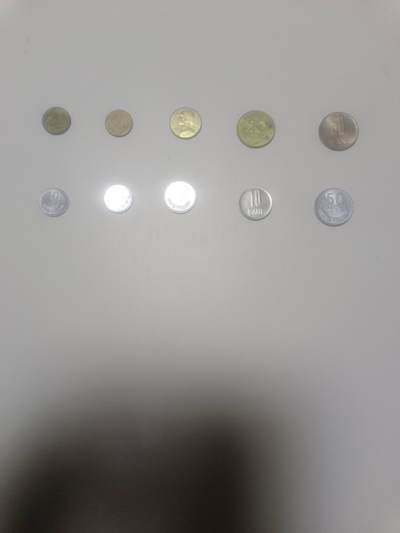 【20260317】非全新纸币和硬币第346场 - 欧洲国家10枚硬币