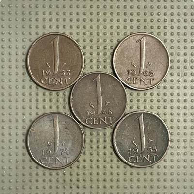 2026年第35场各国散币拍卖（总第185场） - 荷兰1分5枚