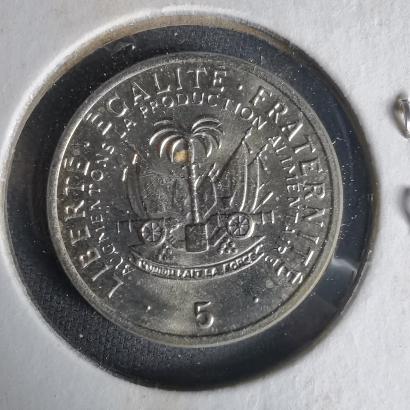 沼泽如烟--第1021场 海地1975年五分