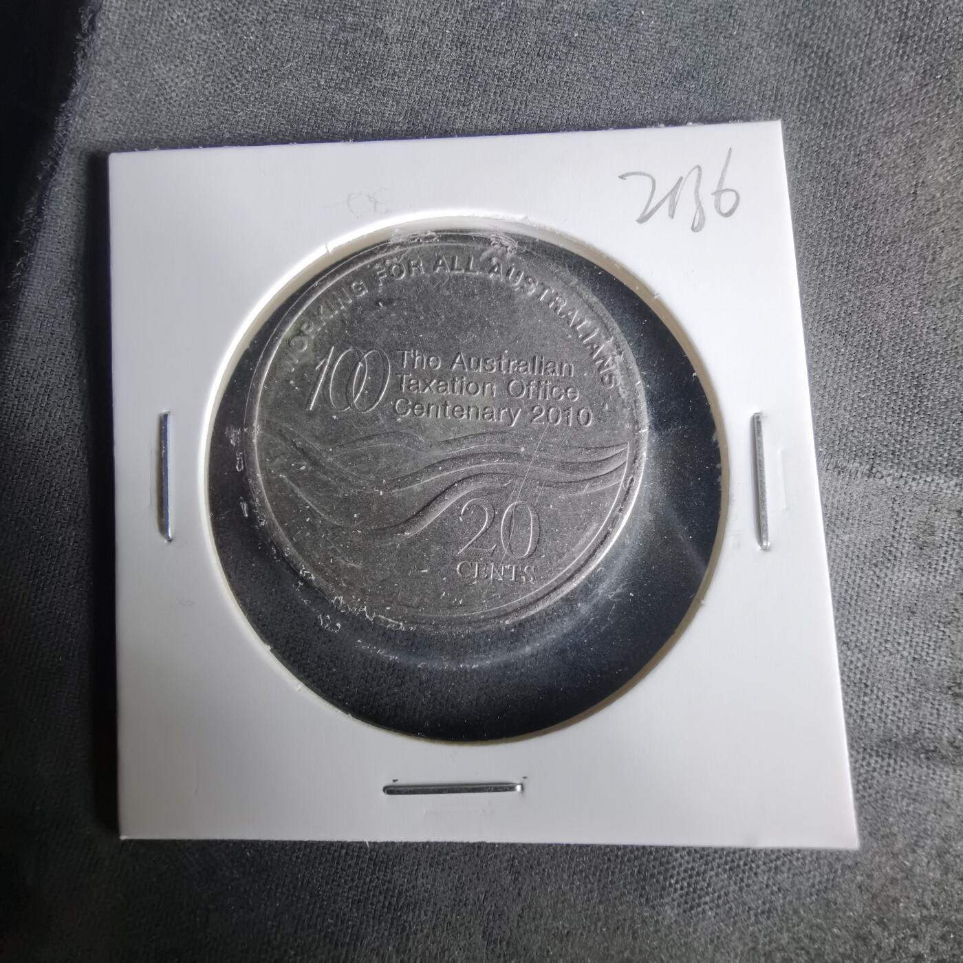 沼泽如烟--第1021场 澳大利亚2010年20分纪念币