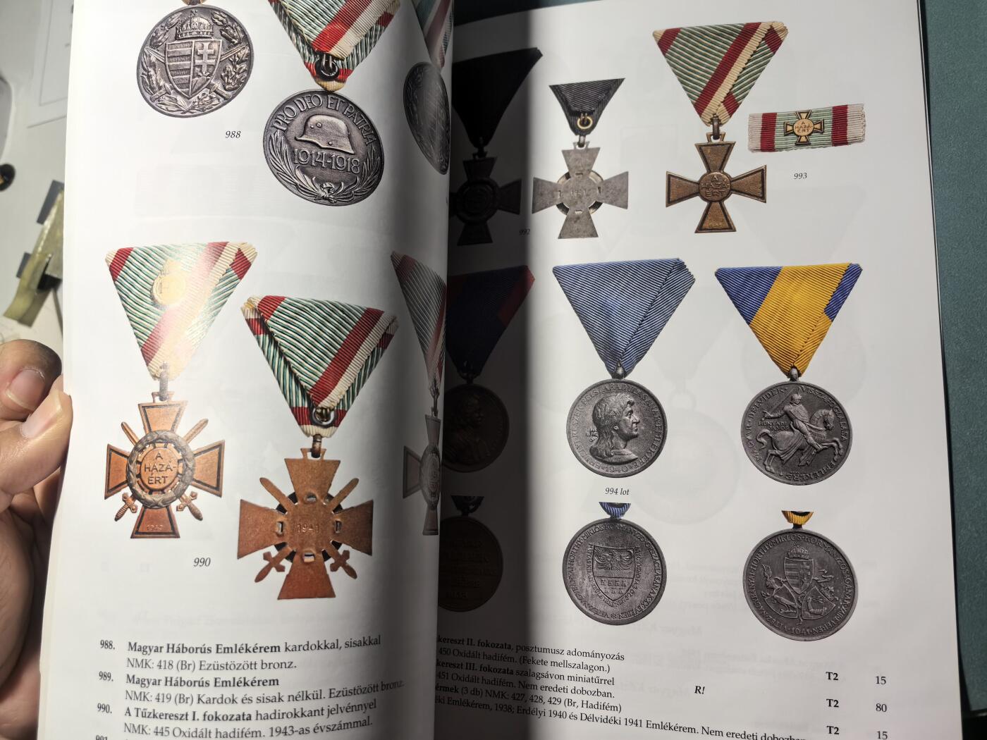 盛世勋华——号角文化勋章邮票专场拍卖第309期 匈牙利Pannonia拍卖行2017年44次拍卖会图录 大量匈牙利勋章图片