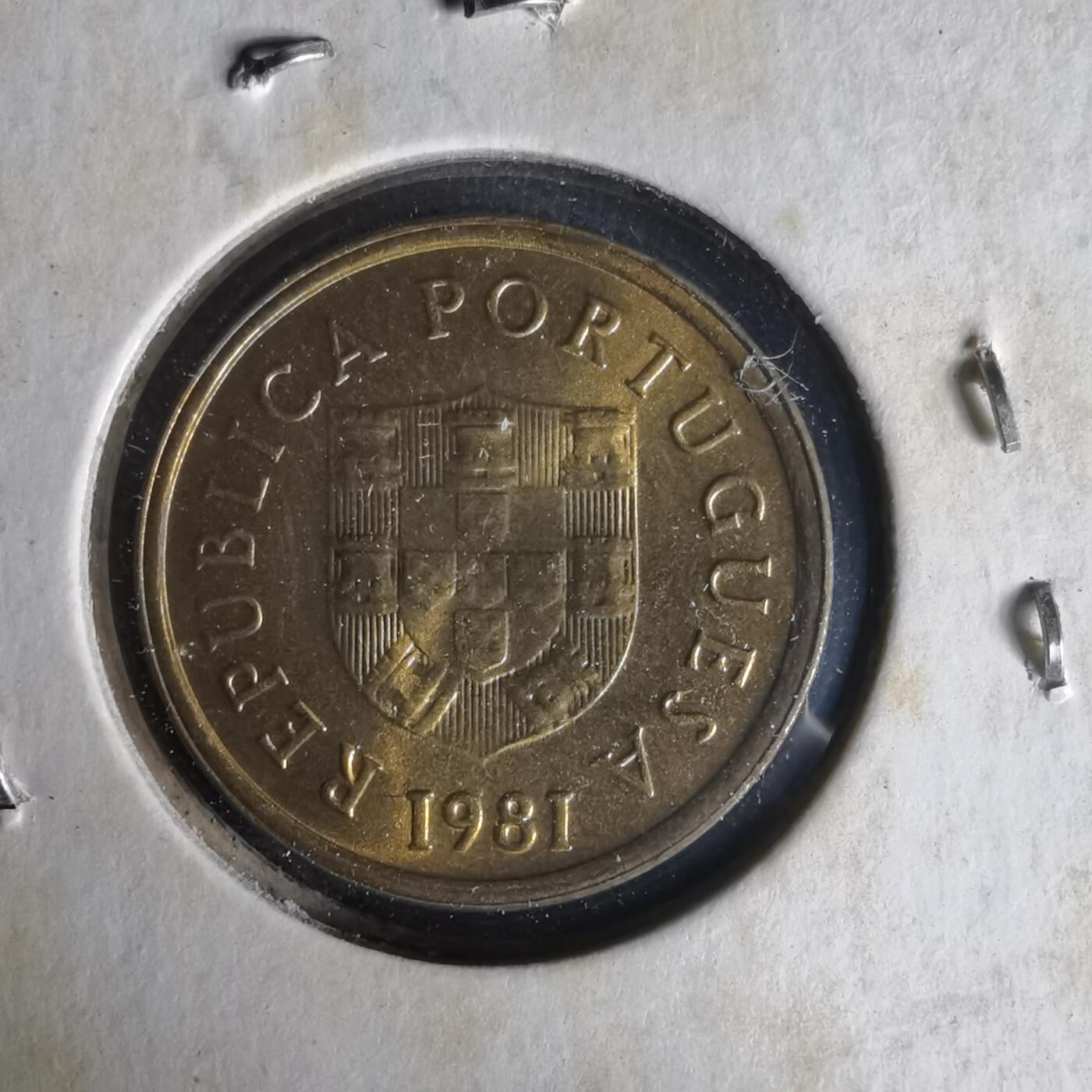 沼泽如烟--第1021场 葡萄牙1981年1埃斯库多