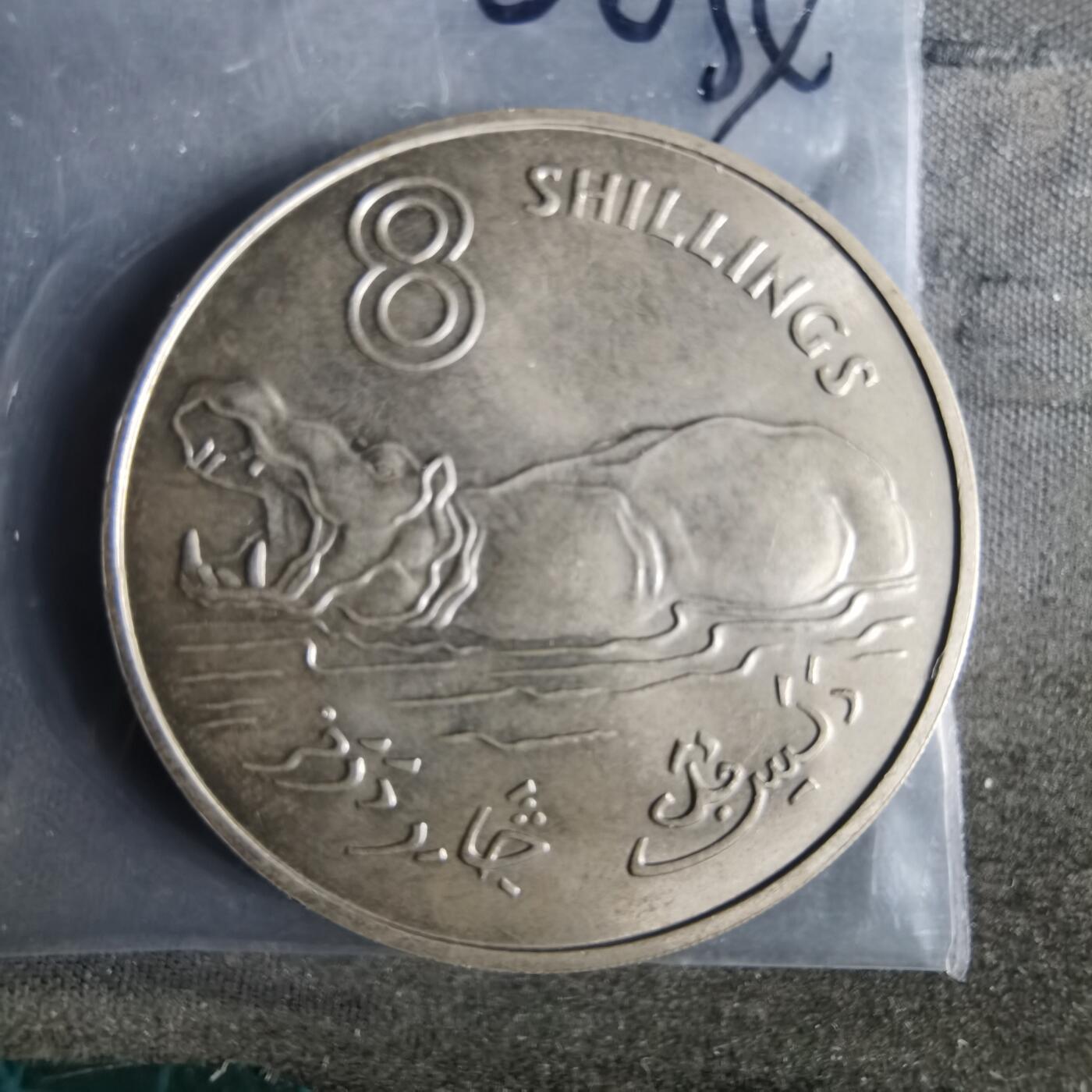 沼泽如烟--第1022场 冈比亚1970年8先令