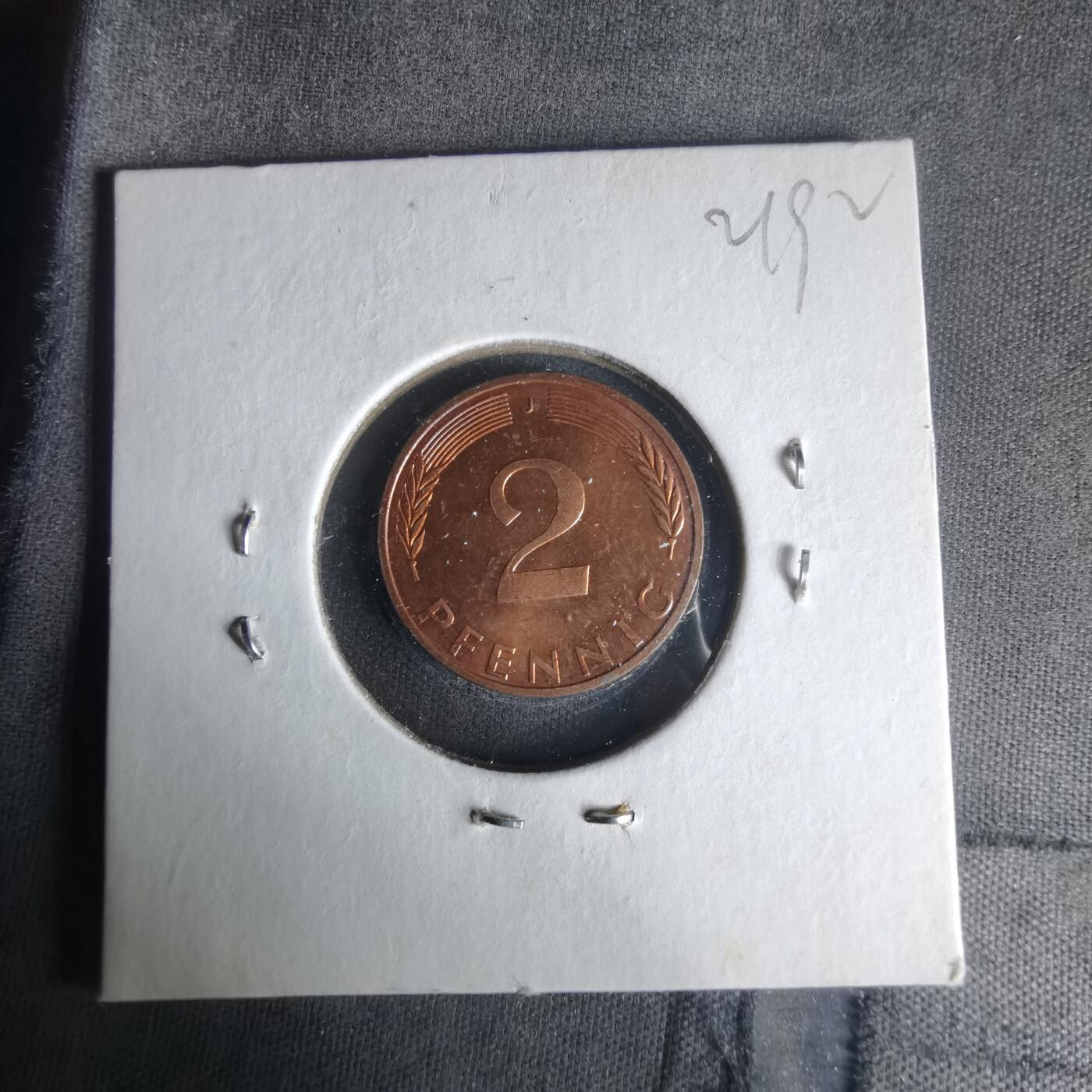 沼泽如烟--第1021场 德国1975年2芬尼