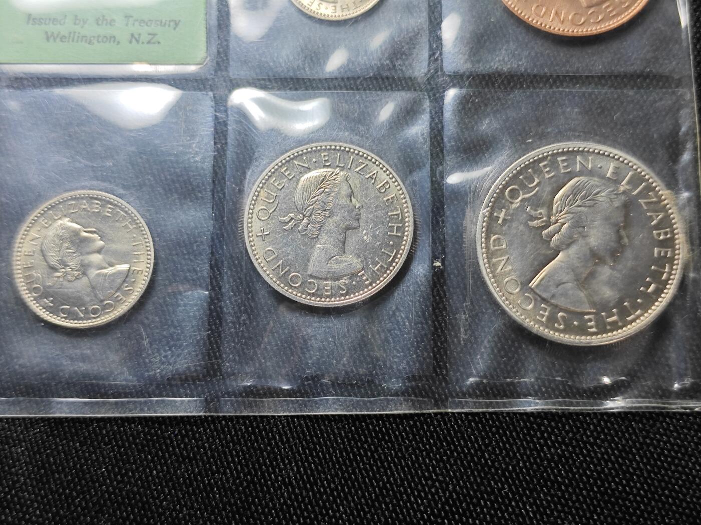 KK钱币收藏小铺   套币专场 2月预留时间 周末发货  1965新西兰大小面值一组 好品