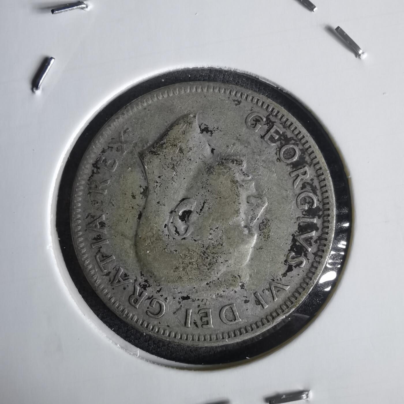 沼泽如烟--第1022场 加拿大1951年25分银币