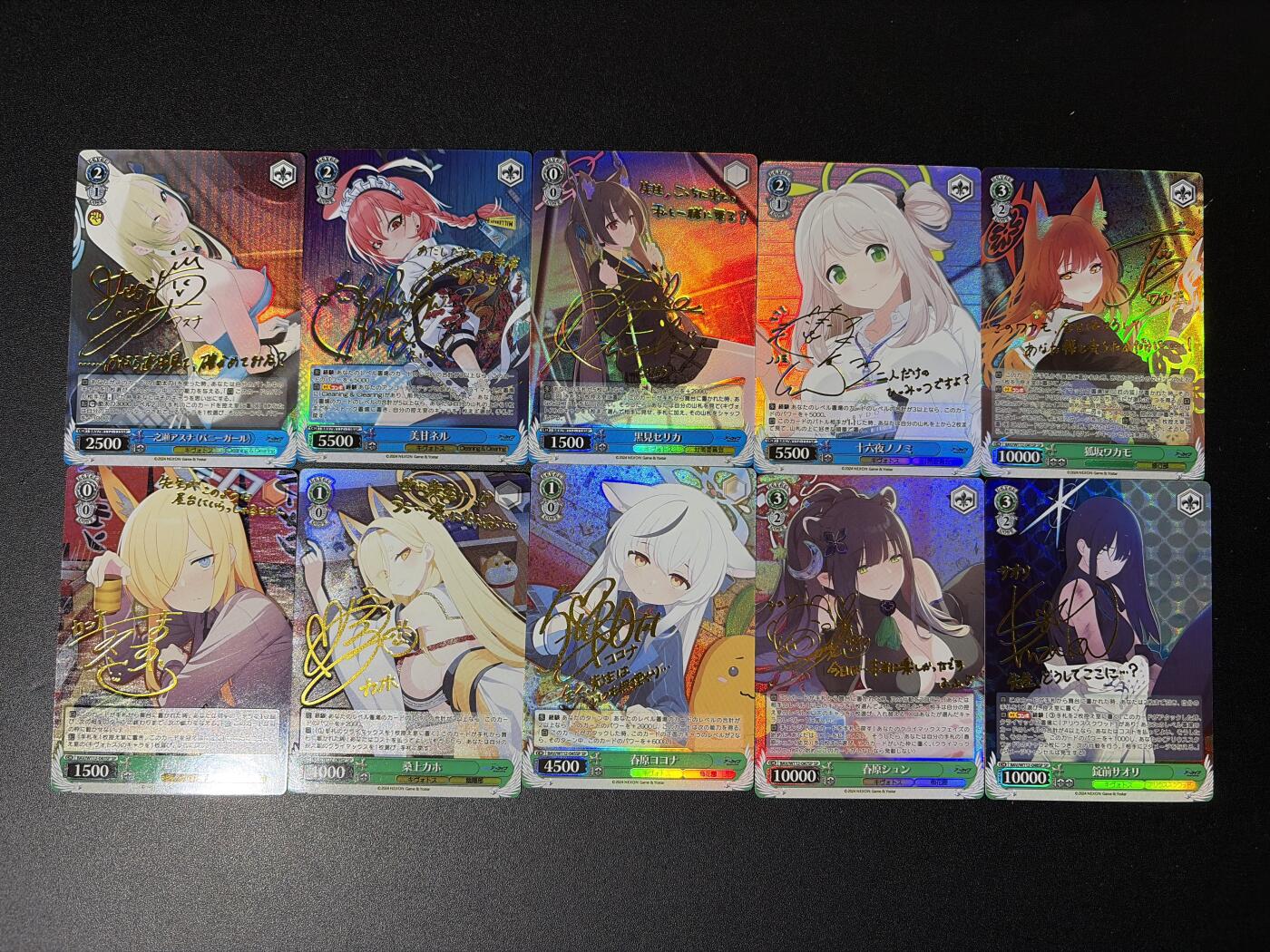 NO.27 好又多金牌大场，每周一站式配齐，方便凑单！（周6晚9点截拍，卖家送拍0抽成！） 蔚蓝档案 黑白双翼sp小套 共10张