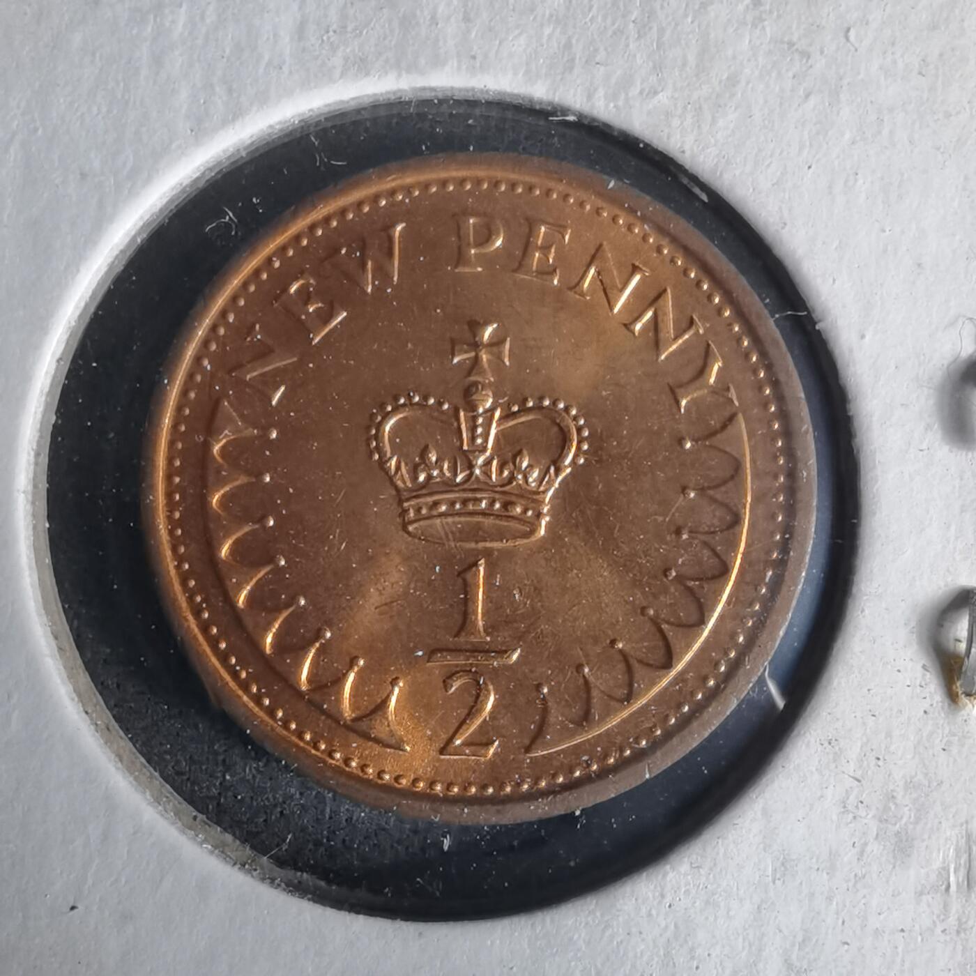 沼泽如烟--第1021场 英国1980年半便士