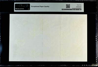 【Blue Auction】✨世界纸币精拍800期盛典——白金之夜🔥🔥🔥  S-【紧急发行版少见】苏格兰 1969年20镑 超大票幅 PMG45EPQ 原票 （当时很多地区都已经换了小票幅版，大票幅版好品非常少，应对当时纸币短缺而发行的）