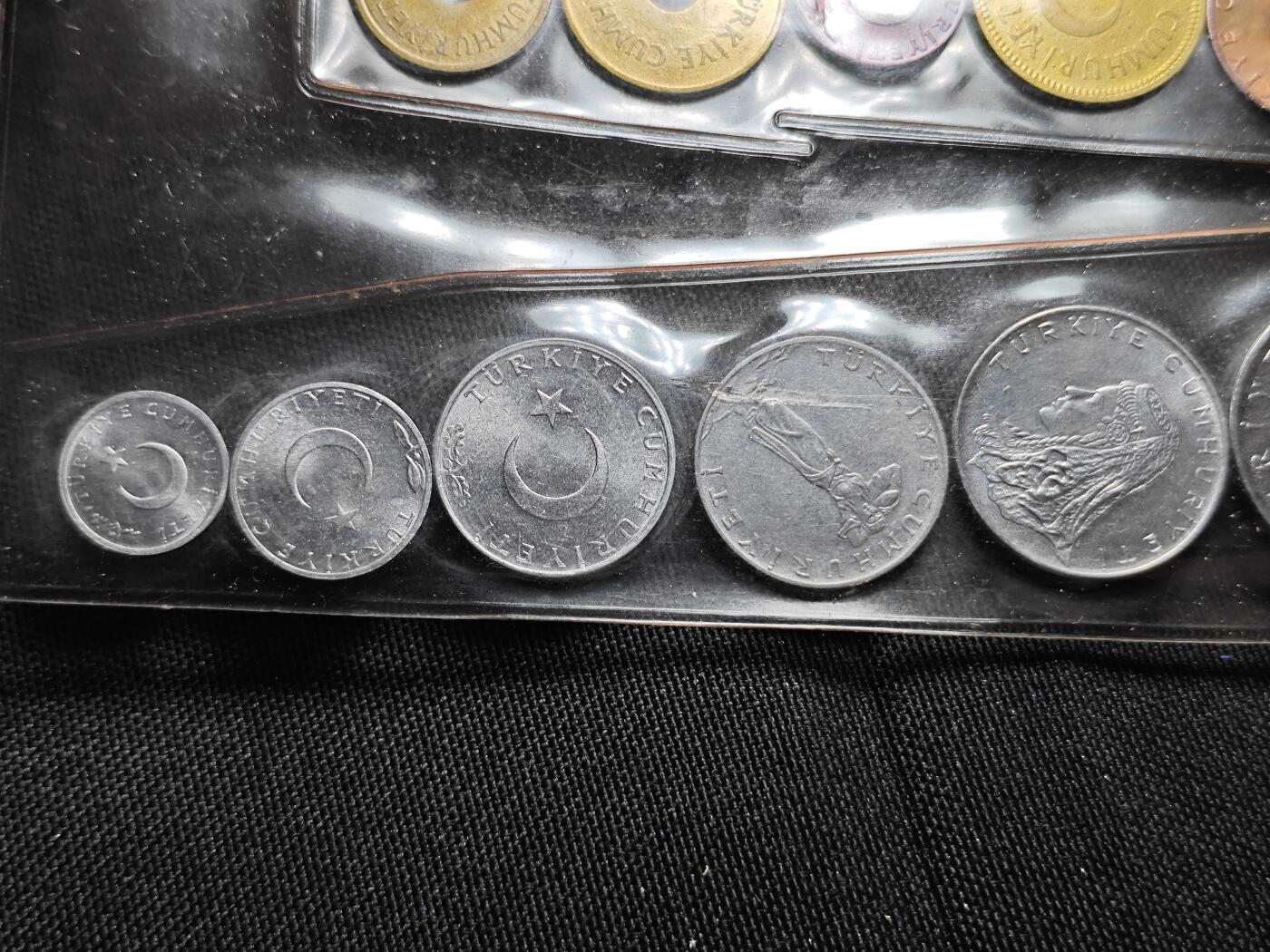 KK钱币收藏小铺   套币专场 2月预留时间 周末发货  土耳其套币 含大小面值各面值