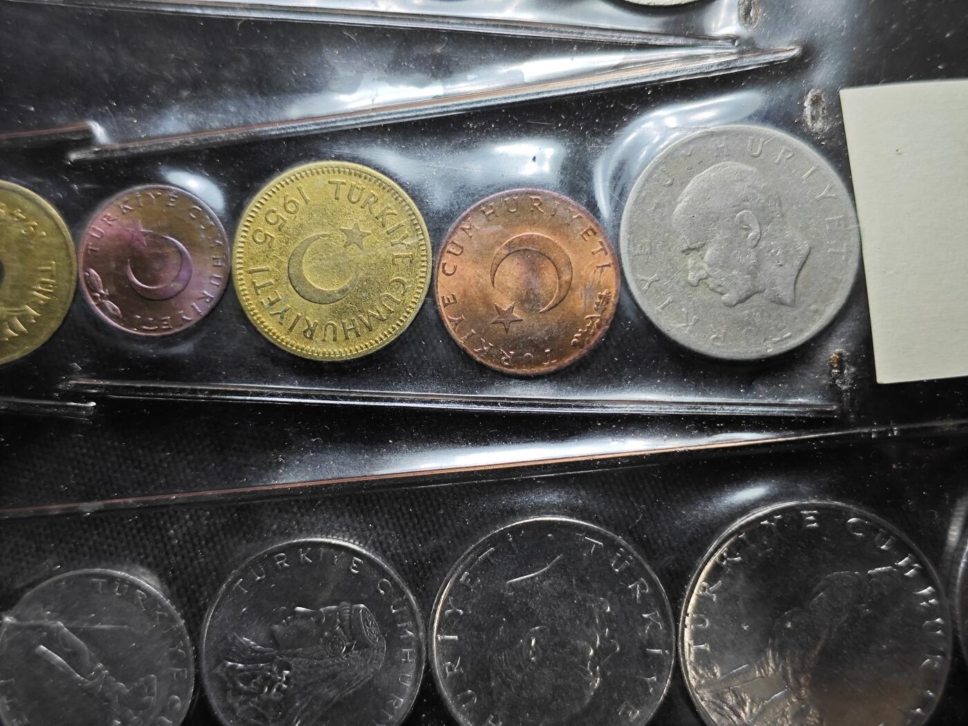 KK钱币收藏小铺   套币专场 2月预留时间 周末发货  土耳其套币 含大小面值各面值