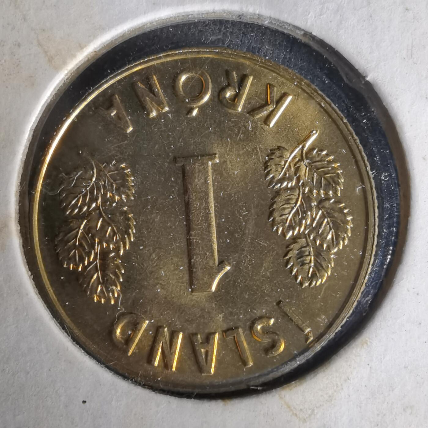 沼泽如烟--第1021场 冰岛1975年1克朗