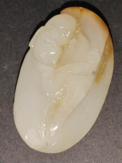 猩哥外币小铺➨【第221场】 - 新疆和田玉，寿星17克