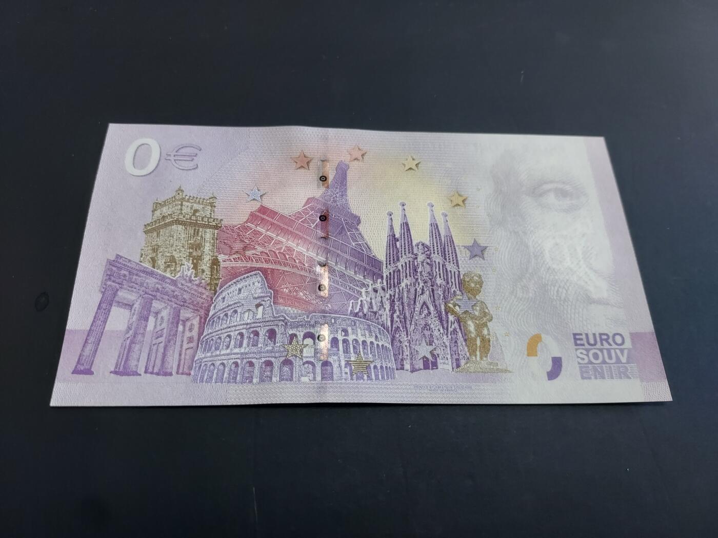 博彦收藏  AM 3月21日 8点钱币专场 全场包邮 欧洲 医护纪念 0欧元纪念钞 UNC 全新