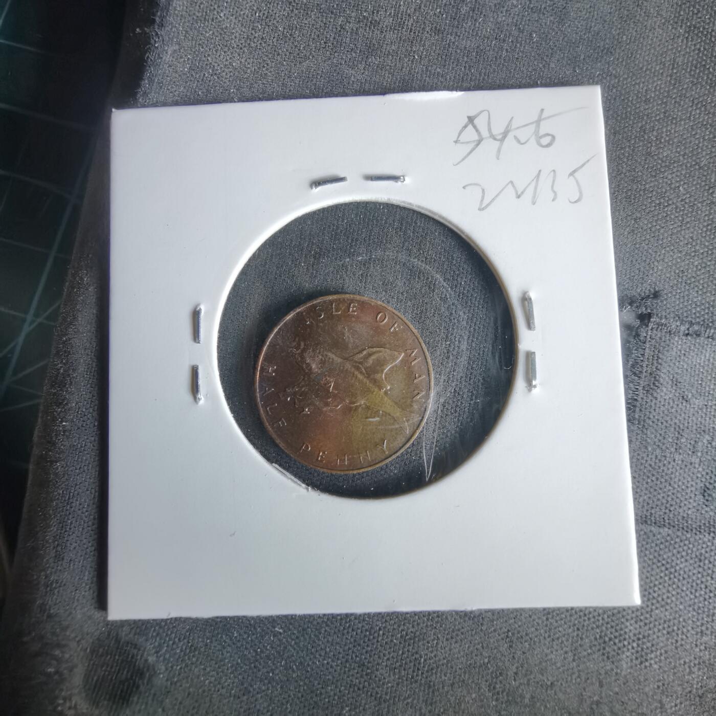 沼泽如烟--第1022场 马恩1976年半便士