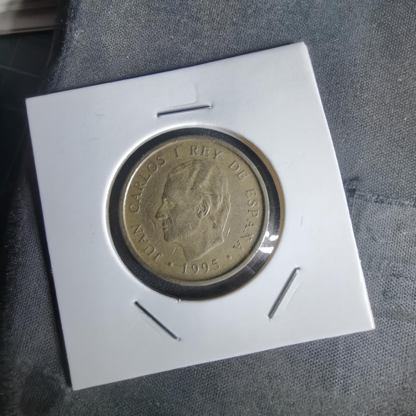 沼泽如烟--第1022场 西班牙100比塞塔纪念币