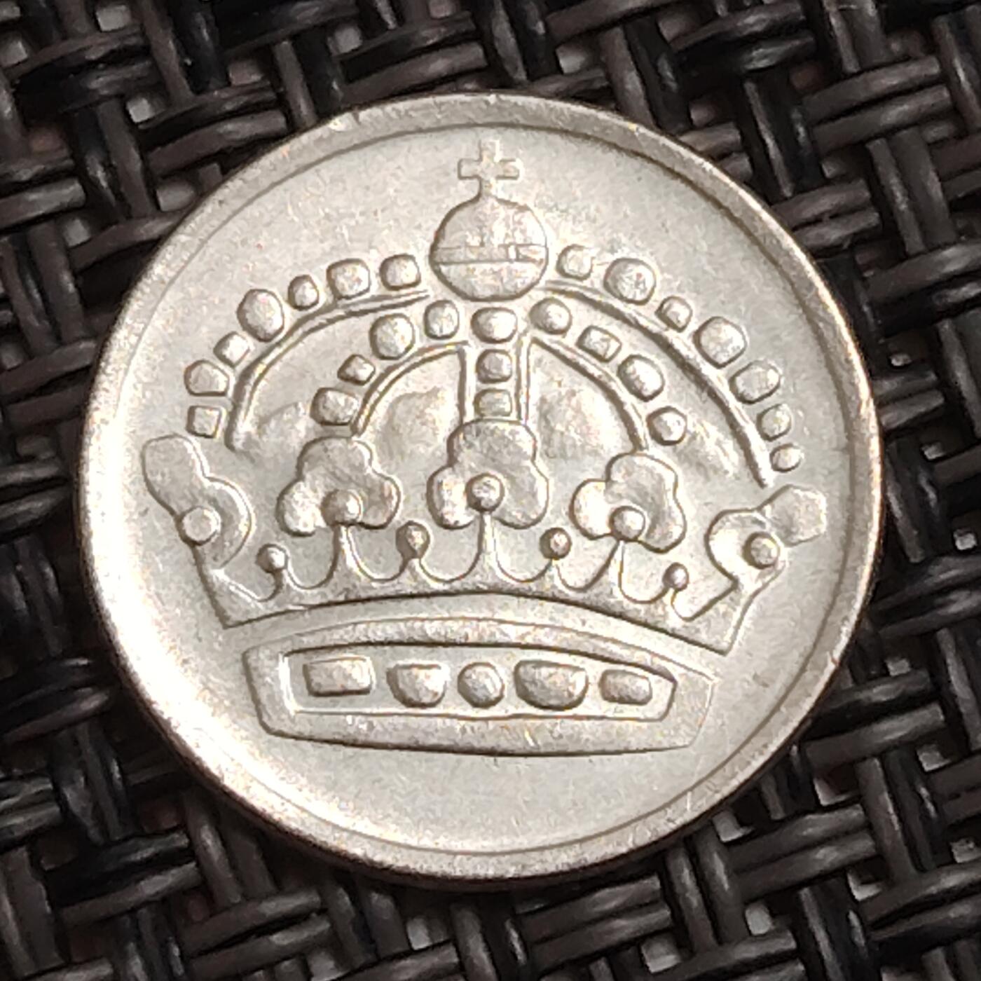 布加迪🐬～世界钱币(上海)🌾第 282 期 /  各国套币和散币 瑞典🇸🇪 1962年 10奥尔银币