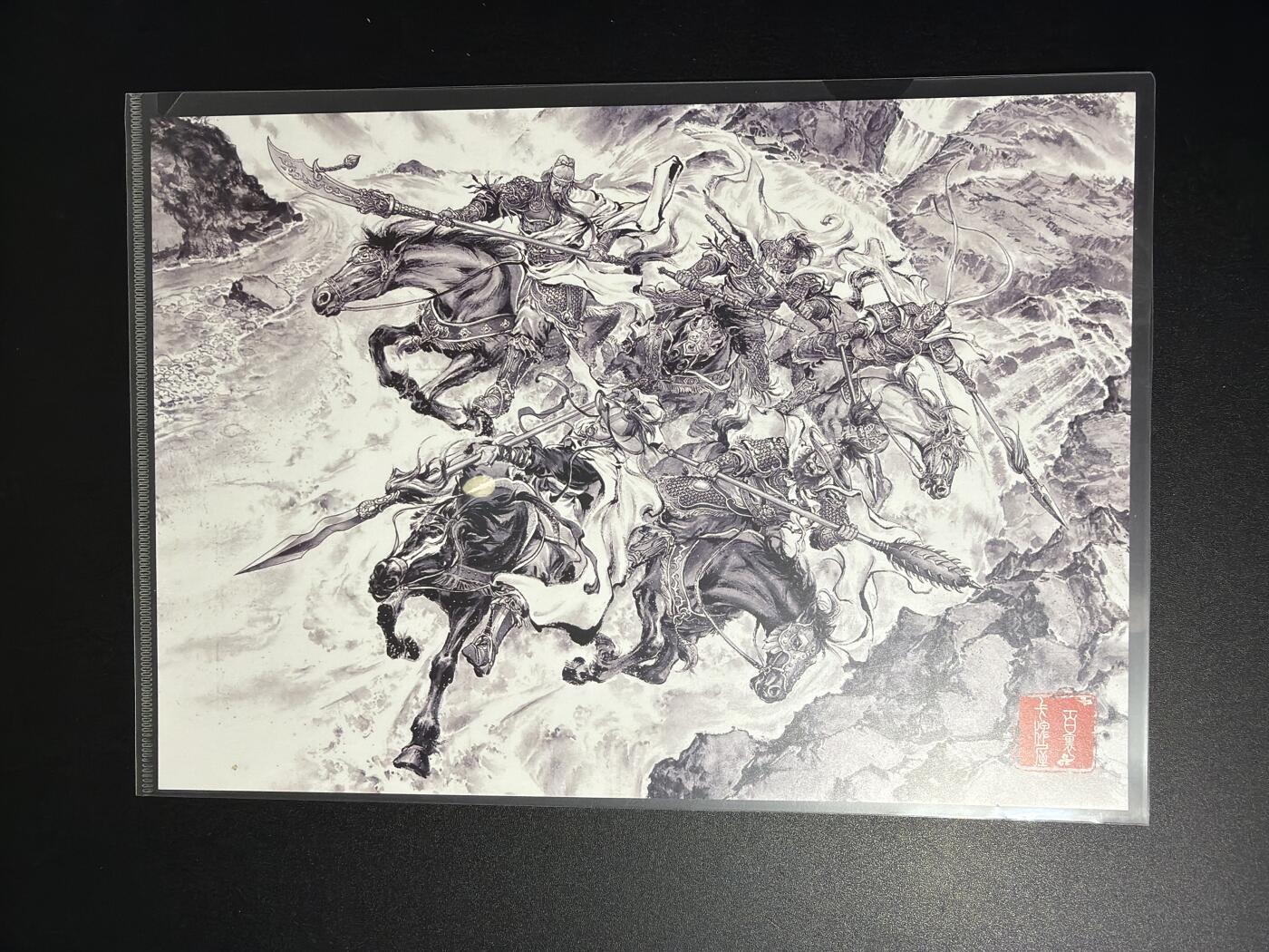 NO.27 好又多金牌大场，每周一站式配齐，方便凑单！（周6晚9点截拍，卖家送拍0抽成！） 百里 港漫水浒第2弹 夏伟义 五虎下山 A4粗闪大卡