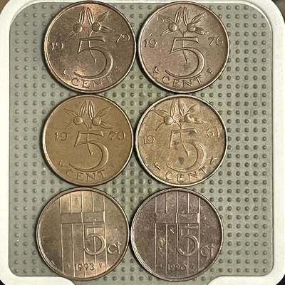 2026年第35场各国散币拍卖（总第185场） - 荷兰5分6枚