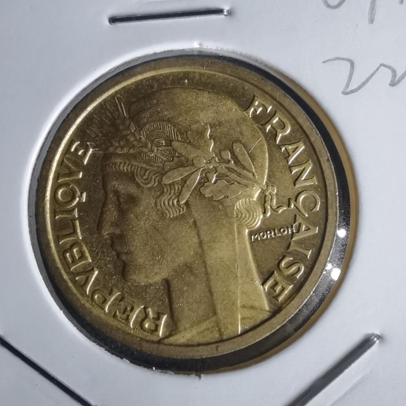 沼泽如烟--第1022场 法国1937年1法郎