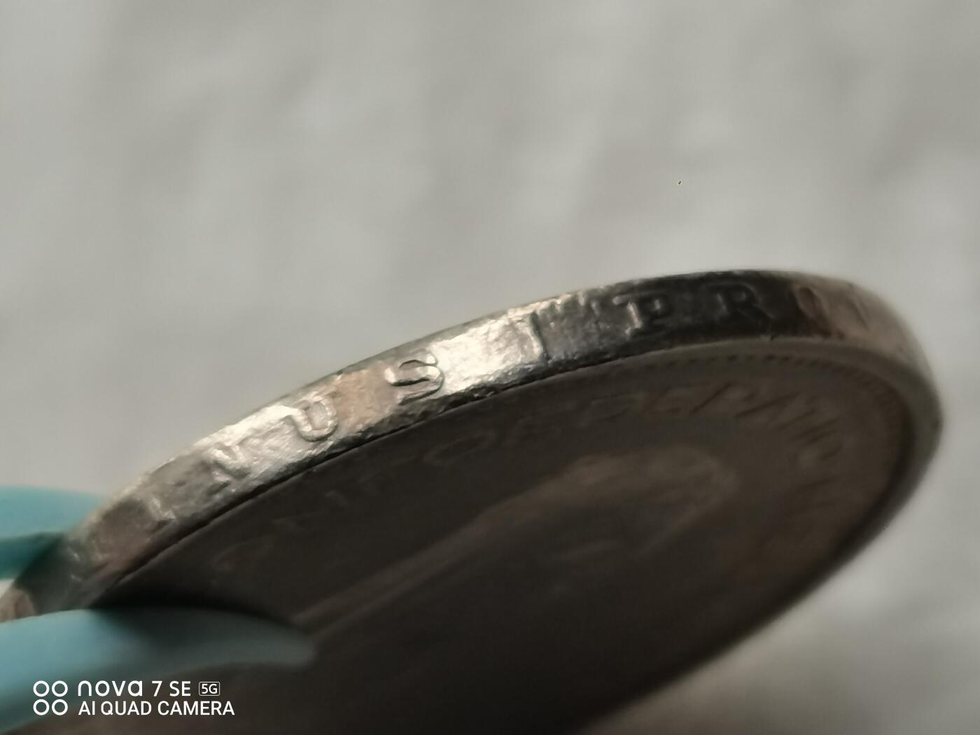 外国银币 1968年瑞士5法郎