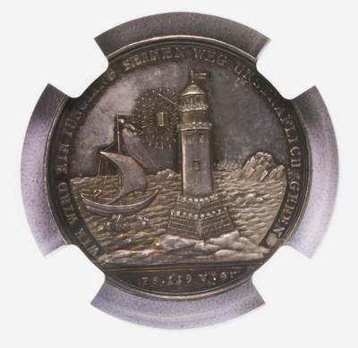 NGC-MS62 1819德国一帆风顺银章老味道 - NGC-MS62 1819德国一帆风顺银章老味道