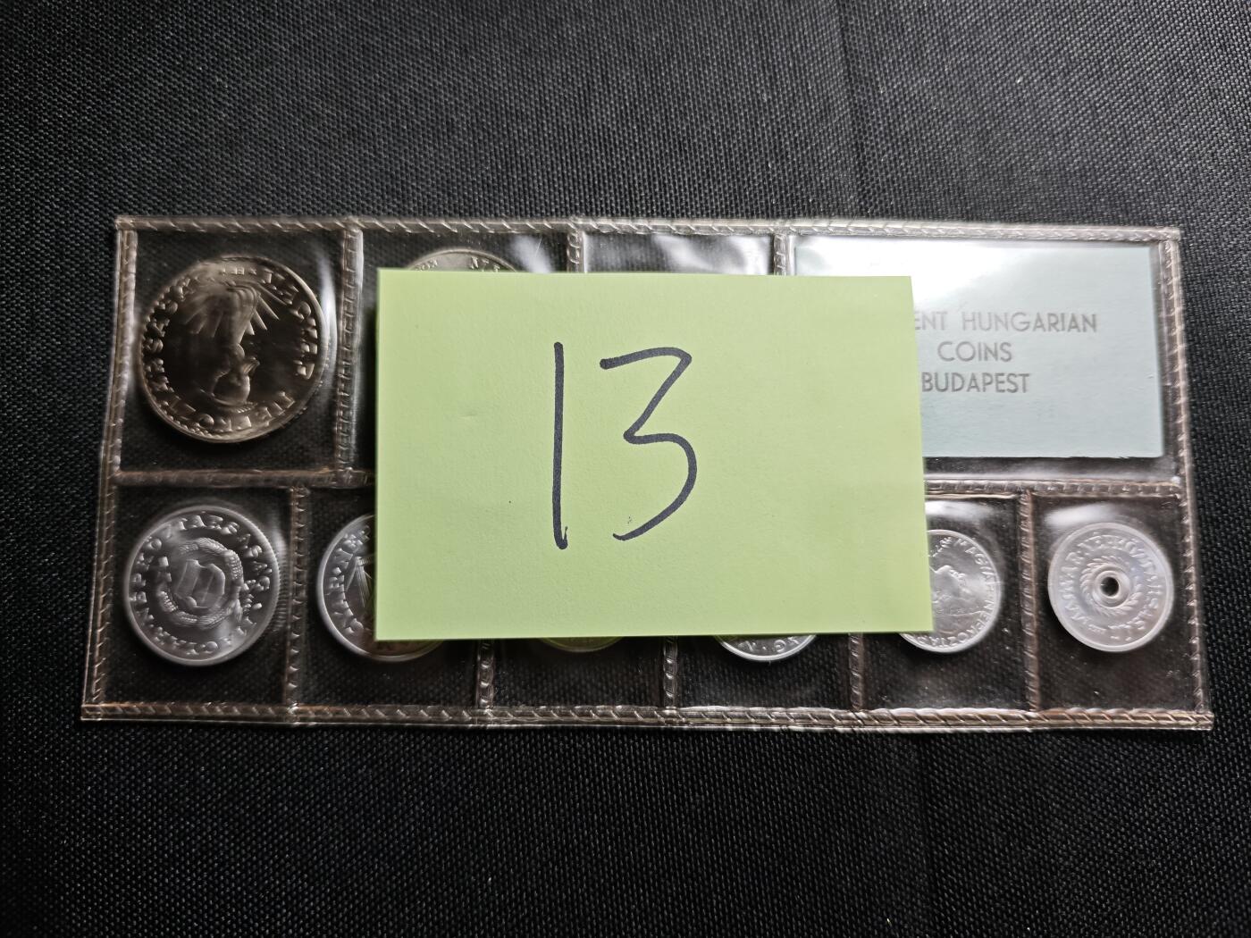 KK钱币收藏小铺   套币专场 2月预留时间 周末发货  1977匈牙利大小面值清年一套