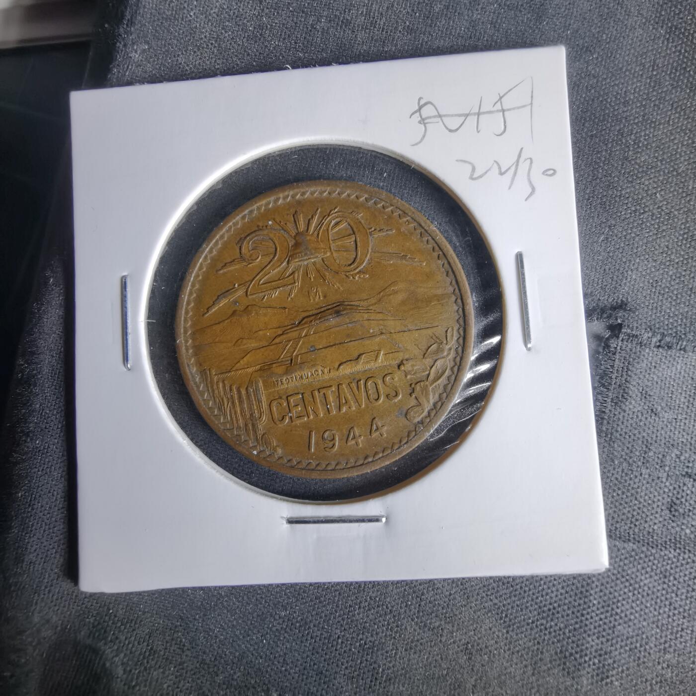 沼泽如烟--第1022场 墨西哥1944年20分